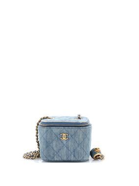 Chanel Pearl Crush Vanity Case With #373233C34B